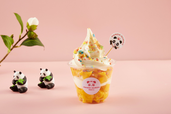 PANDA QUEEN芋泥鲜牛乳冰淇淋——季节的快乐,源于一个冰淇淋的满足
